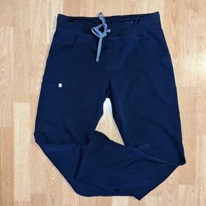 Figs Navy scrub pants, M